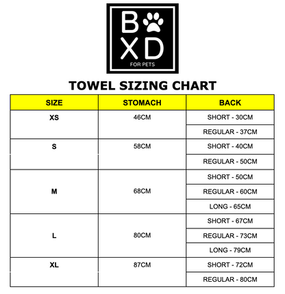 Wearable Bamboo Dog Towel