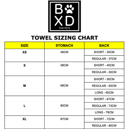 Wearable Bamboo Dog Towel